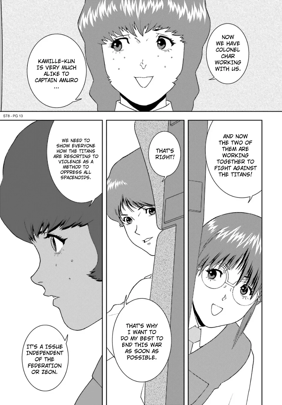 Mobile Suit Zeta Gundam - Define Chapter 92 page 13 - MangaNato