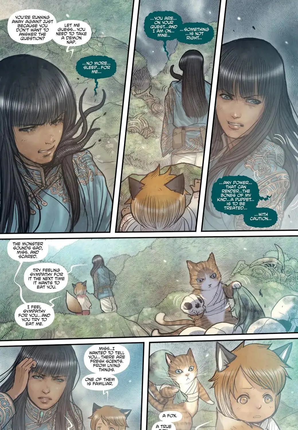 Monstress Chapter 10 page 25 - MangaNato