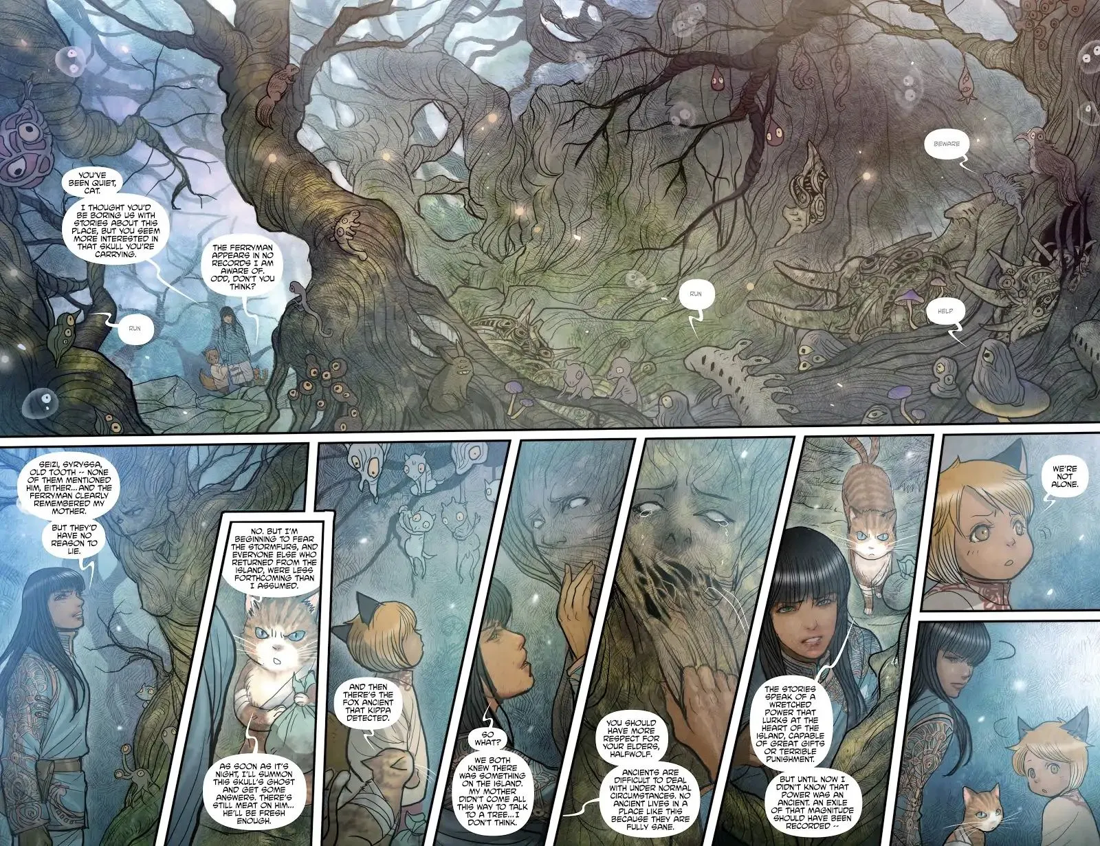 Monstress Chapter 10 page 31 - MangaNato