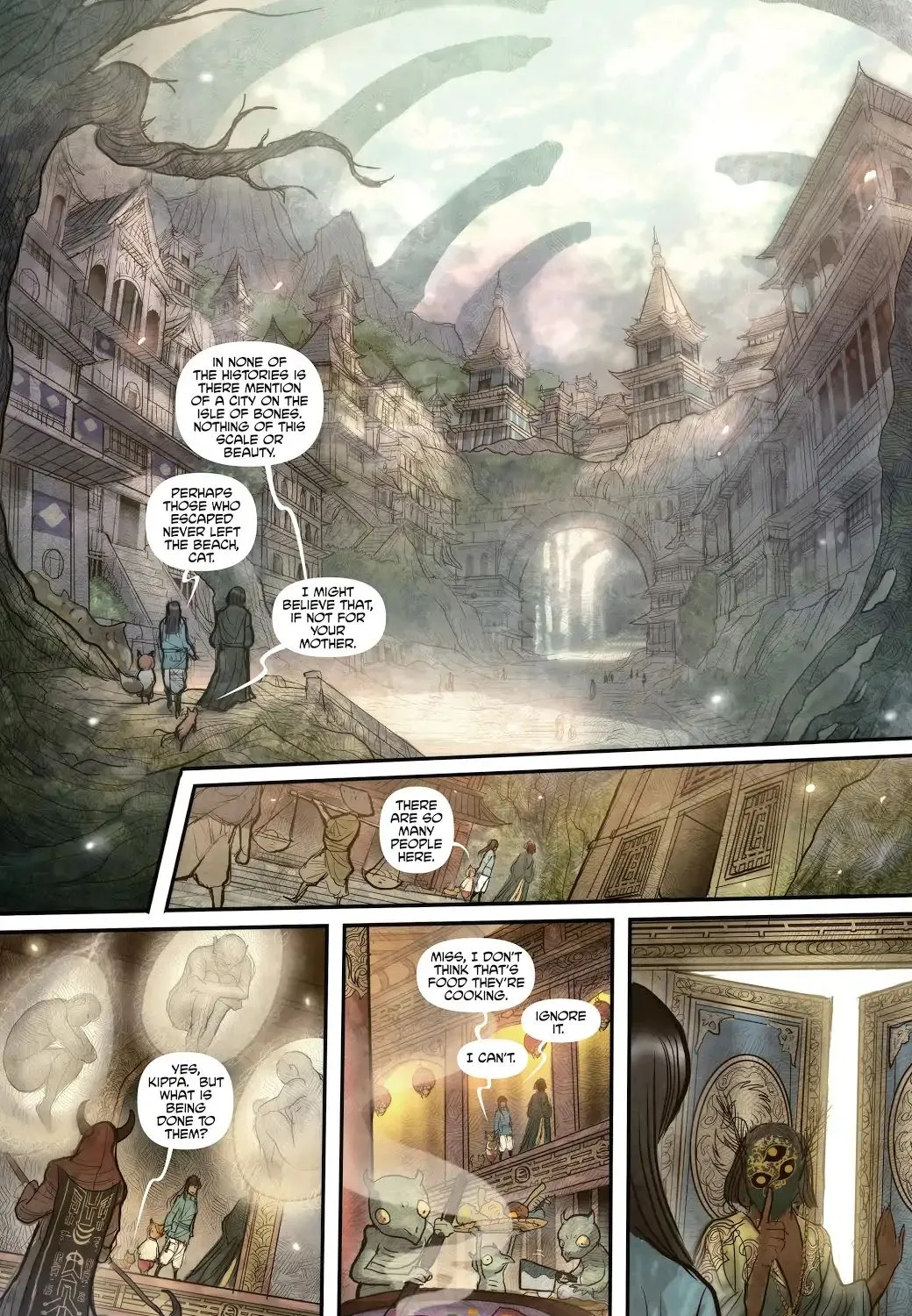 Monstress Chapter 10 page 34 - MangaNato