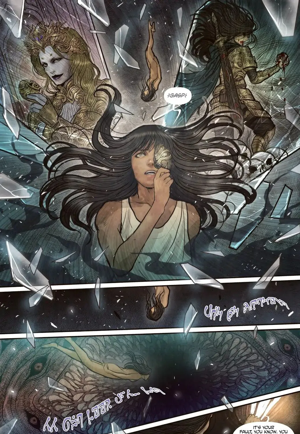 Monstress Chapter 12 page 41 - MangaNato