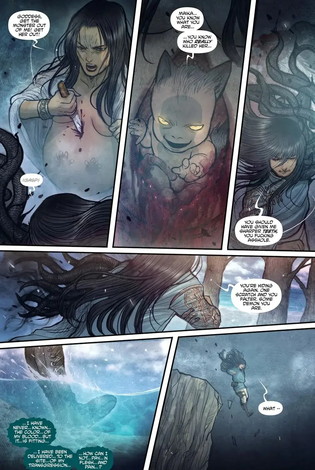 Monstress Chapter 12 page 9 - MangaNato