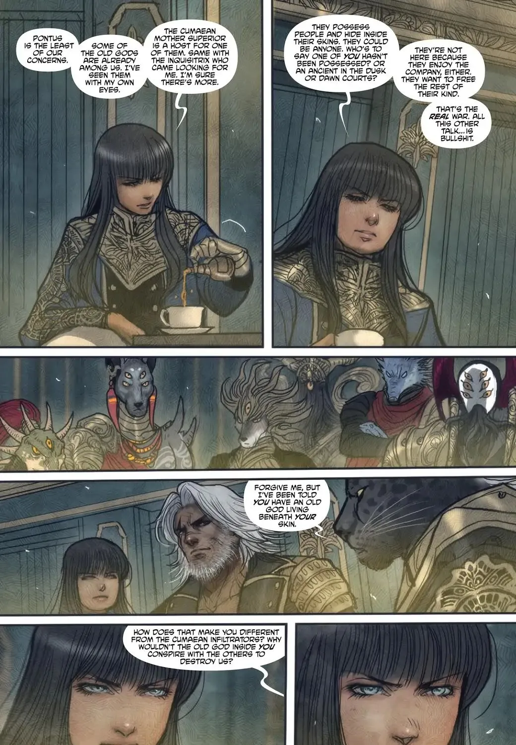 Monstress Chapter 22 page 27 - MangaKakalot