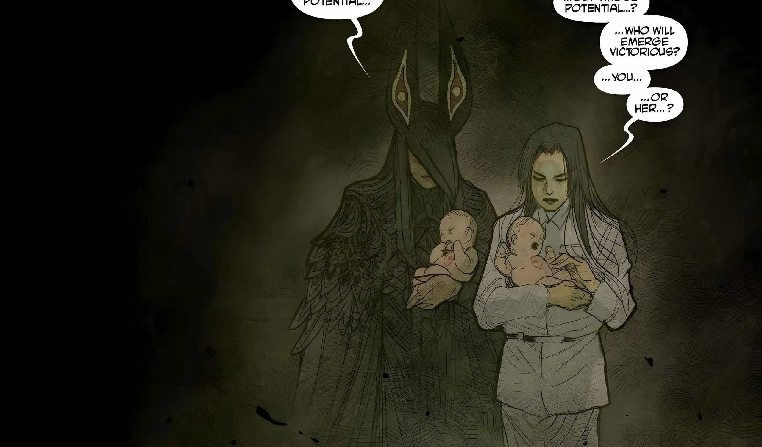 Monstress Chapter 48 page 61 - MangaNato