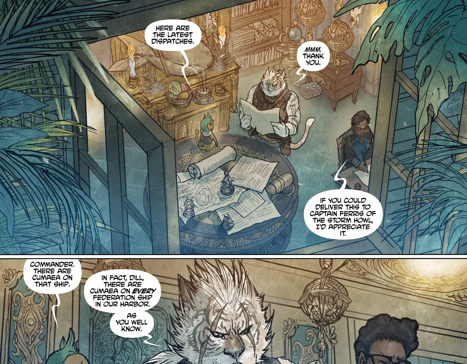 Monstress Chapter 51 page 14 - MangaNato