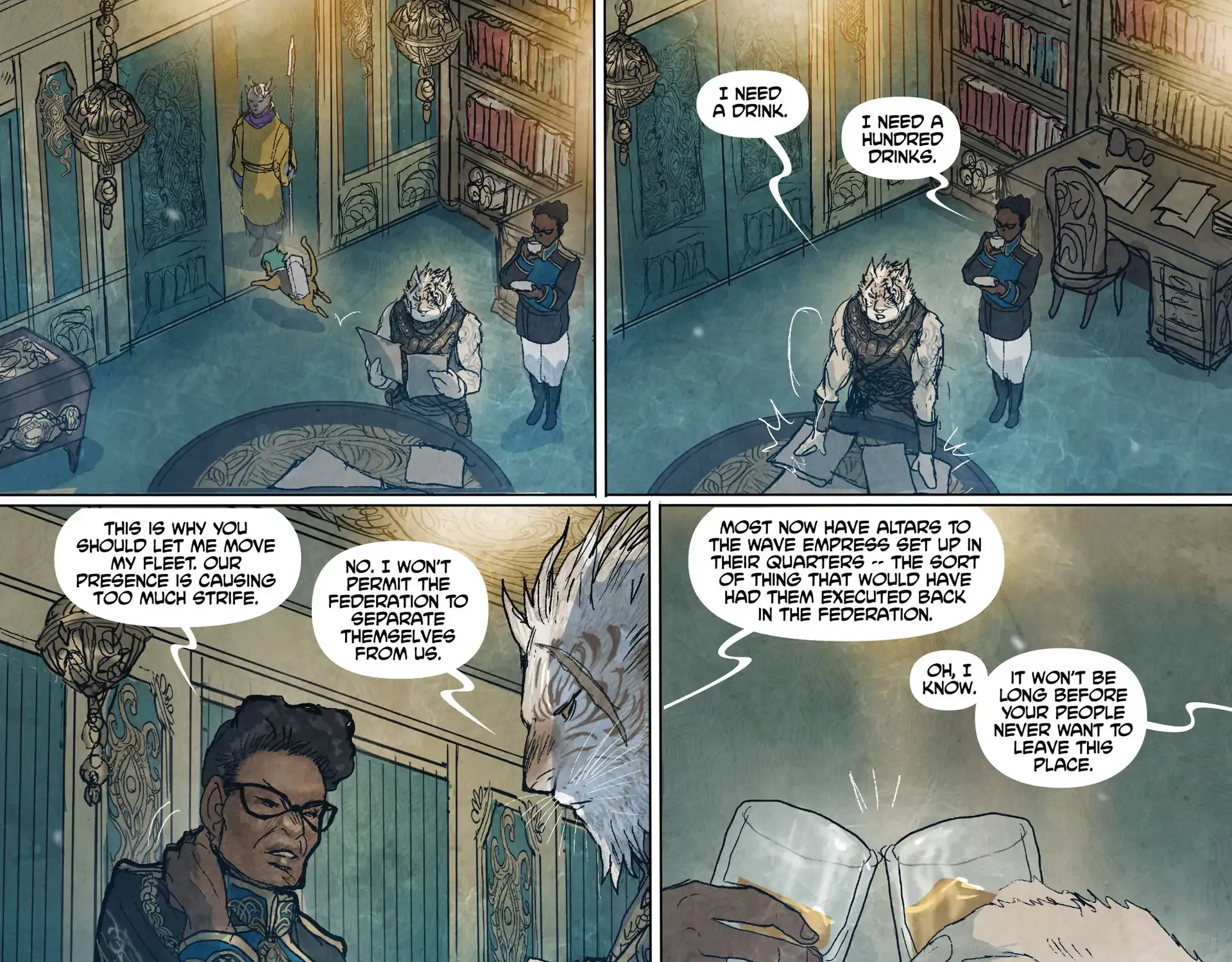 Monstress Chapter 51 page 16 - MangaNato