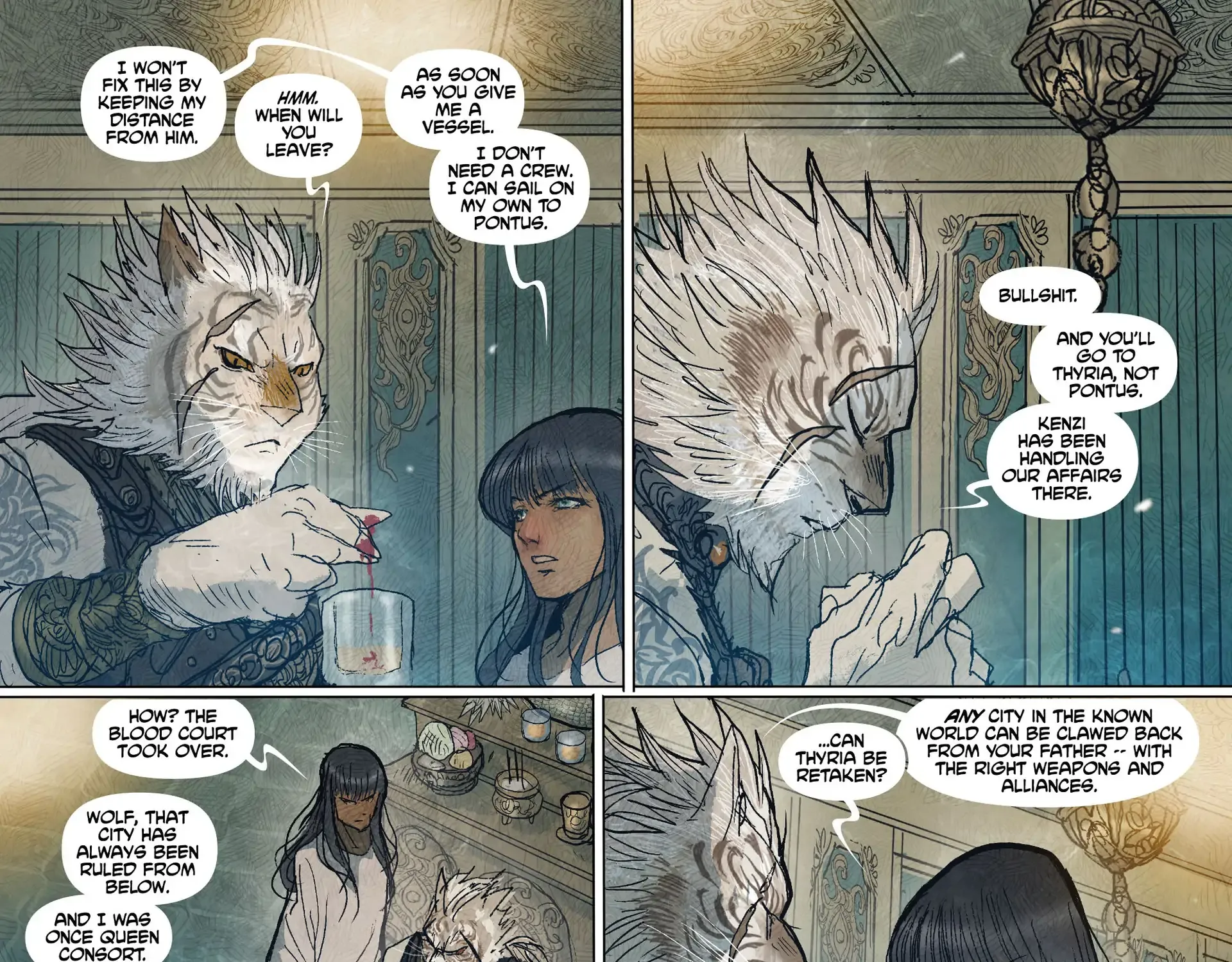 Monstress Chapter 51 page 22 - MangaNato