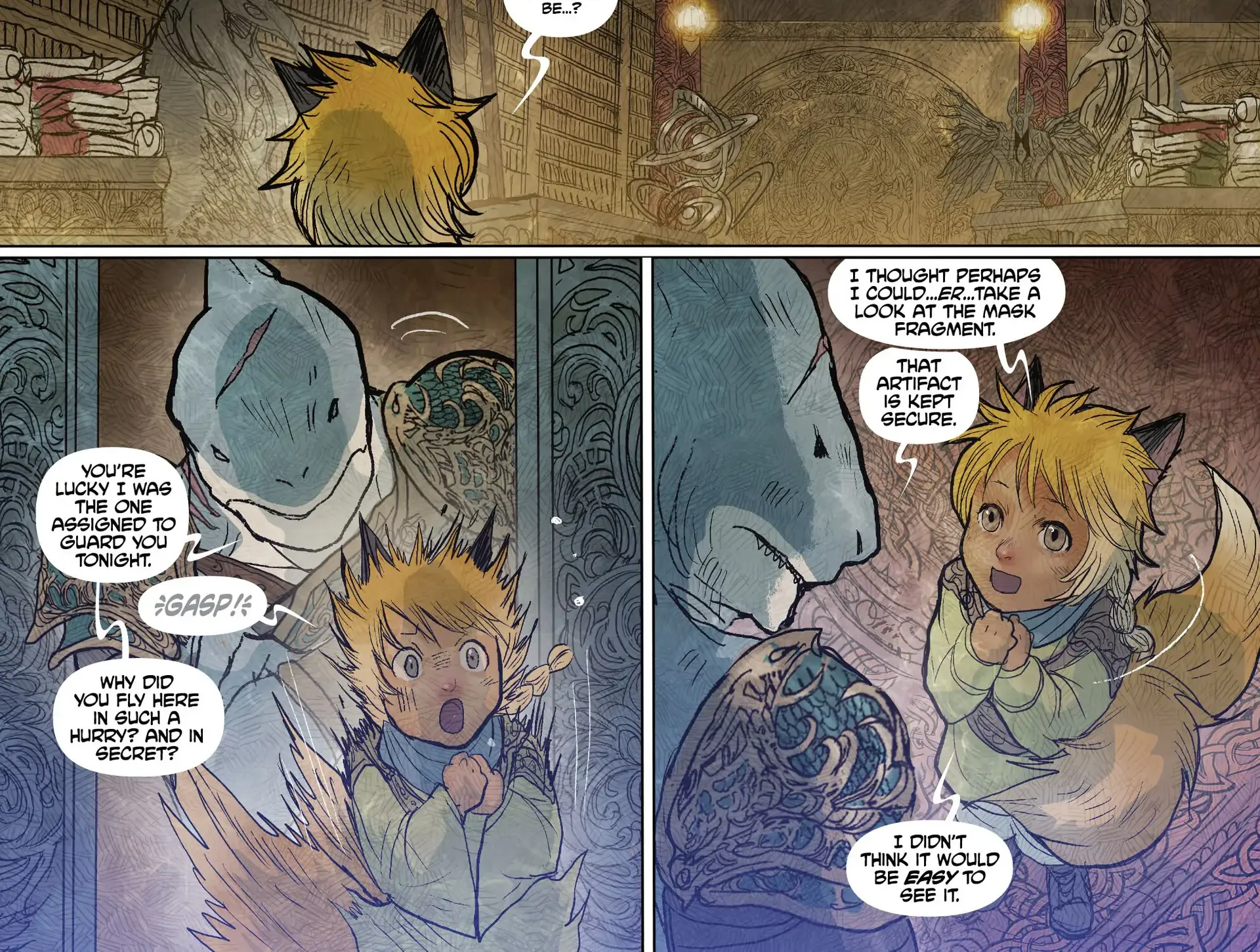 Monstress Chapter 51 page 25 - MangaNato