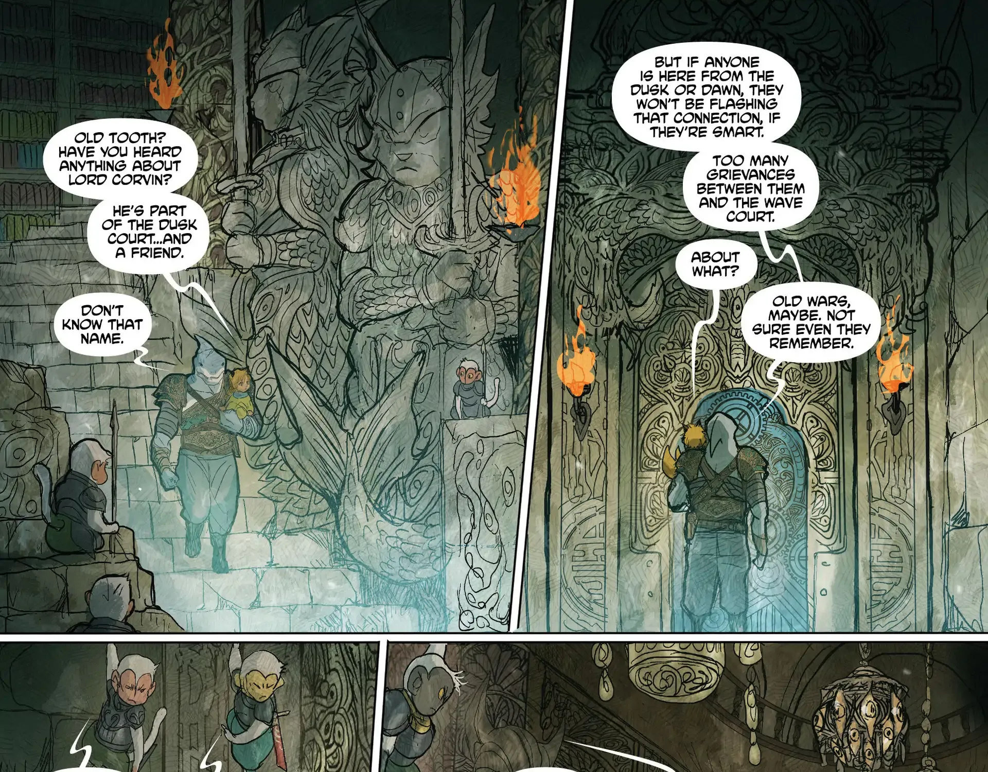 Monstress Chapter 51 page 28 - MangaNato