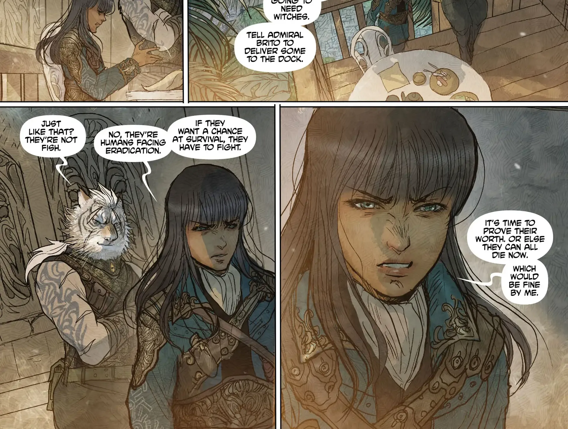 Monstress Chapter 51 page 33 - MangaNato