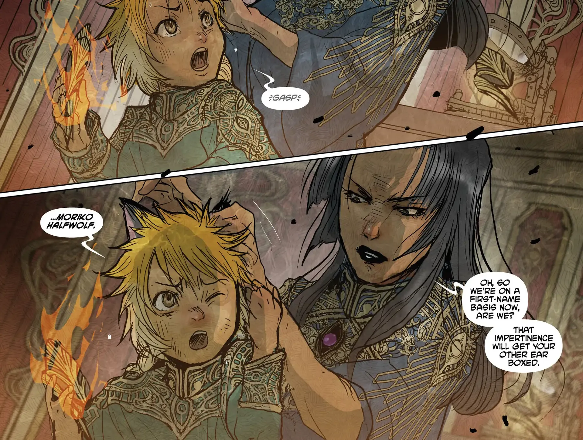 Monstress Chapter 51 page 43 - MangaNato