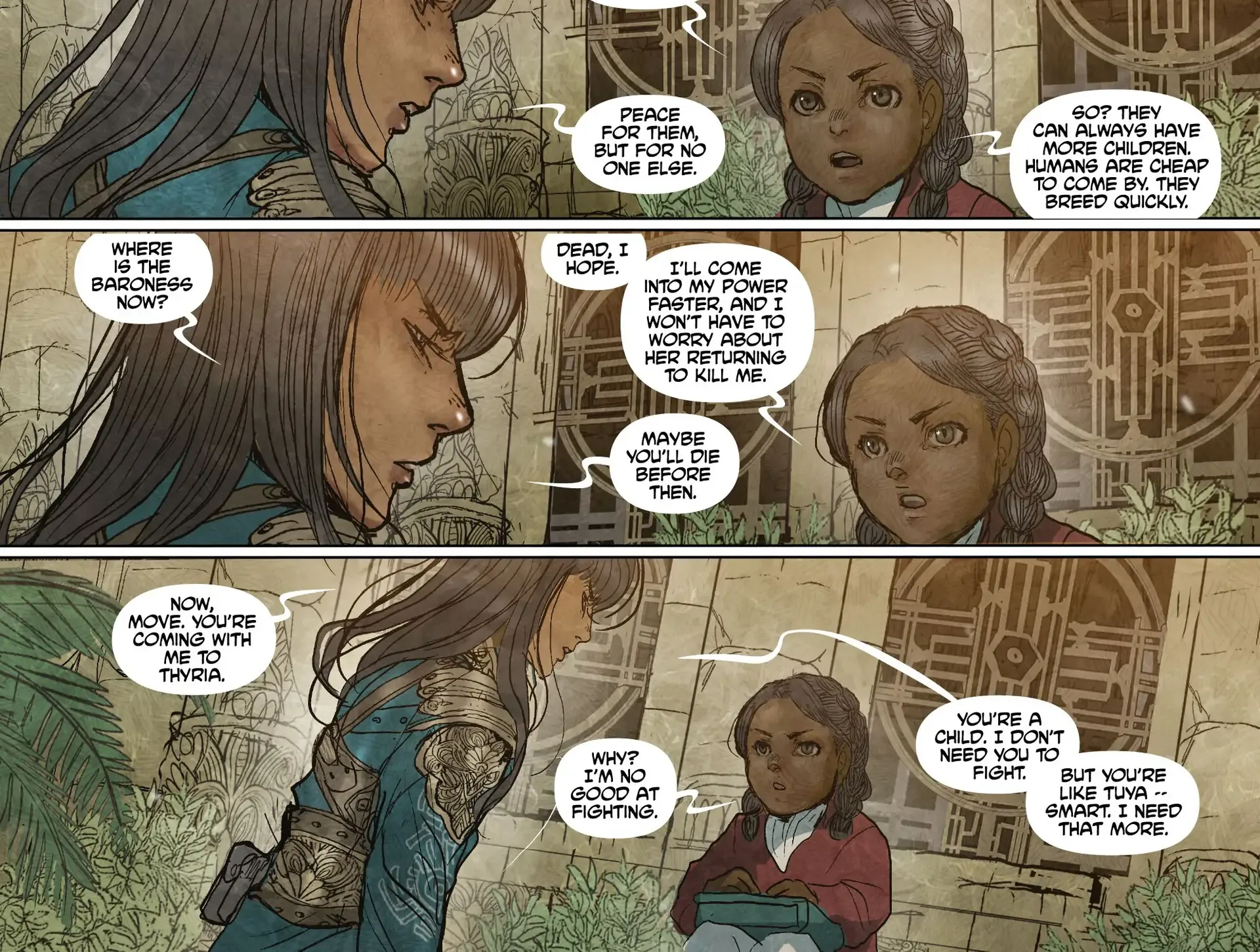 Monstress Chapter 51 page 51 - MangaNato