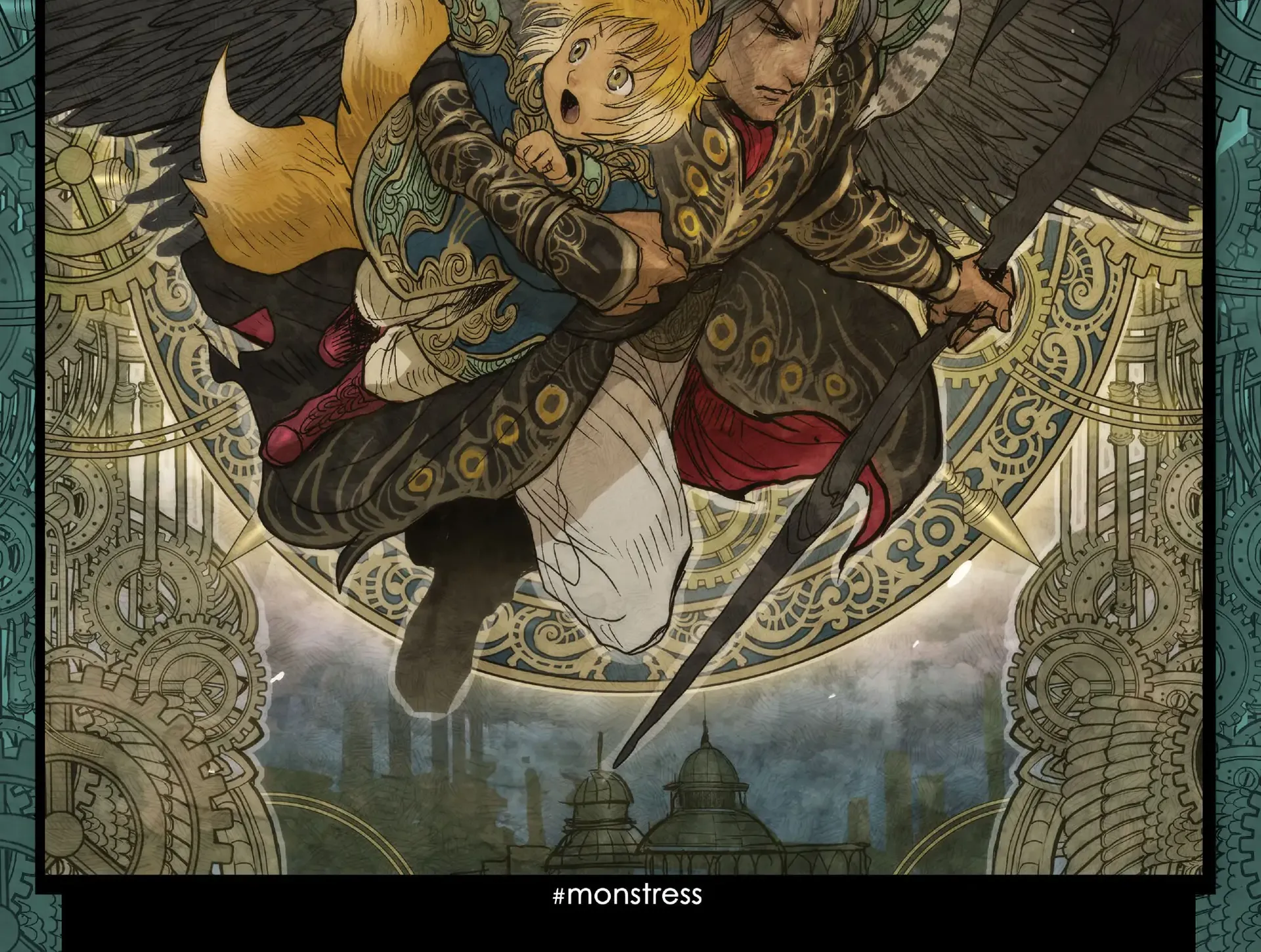 Monstress Chapter 51 page 61 - MangaNato