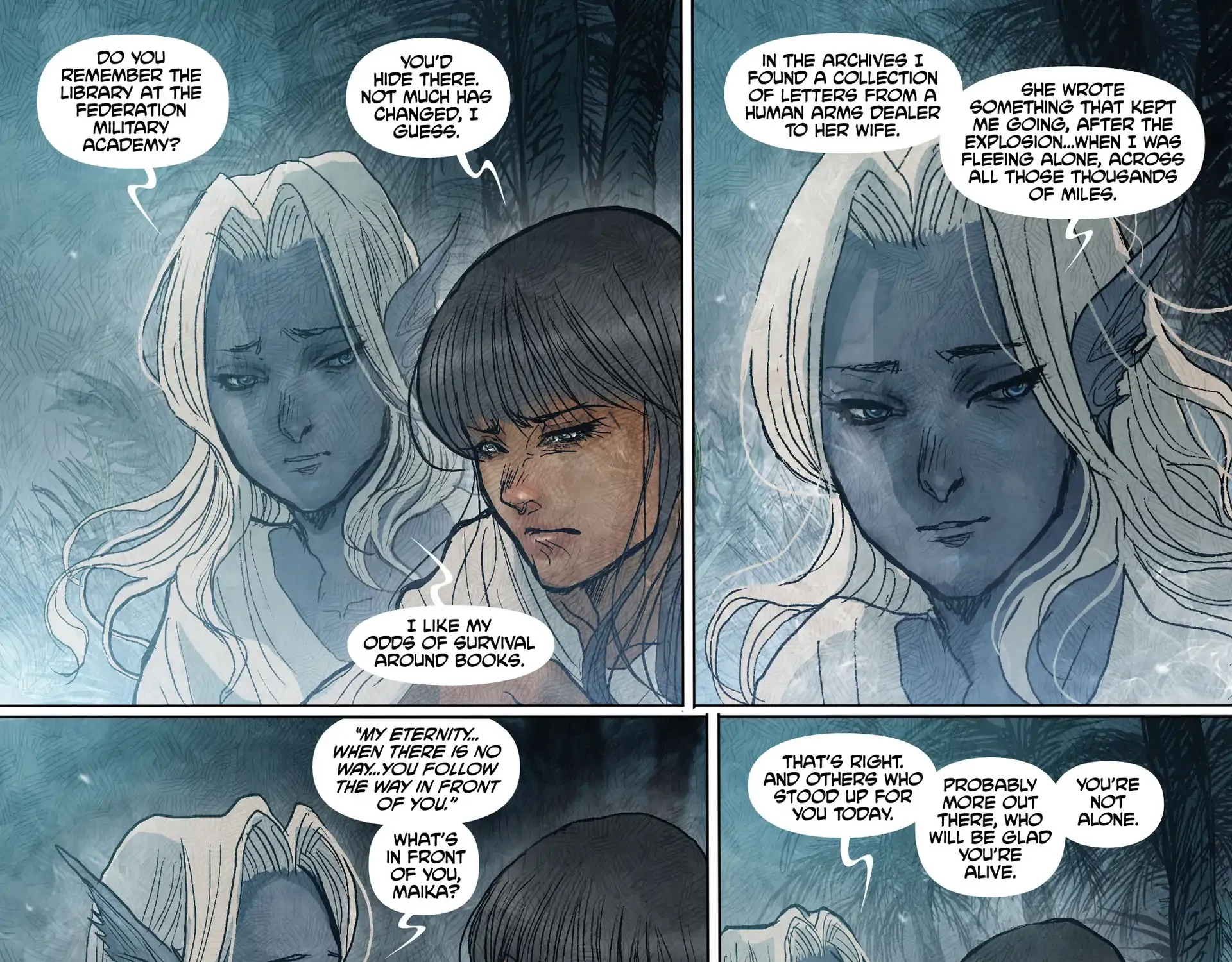 Monstress Chapter 51 page 8 - MangaNato