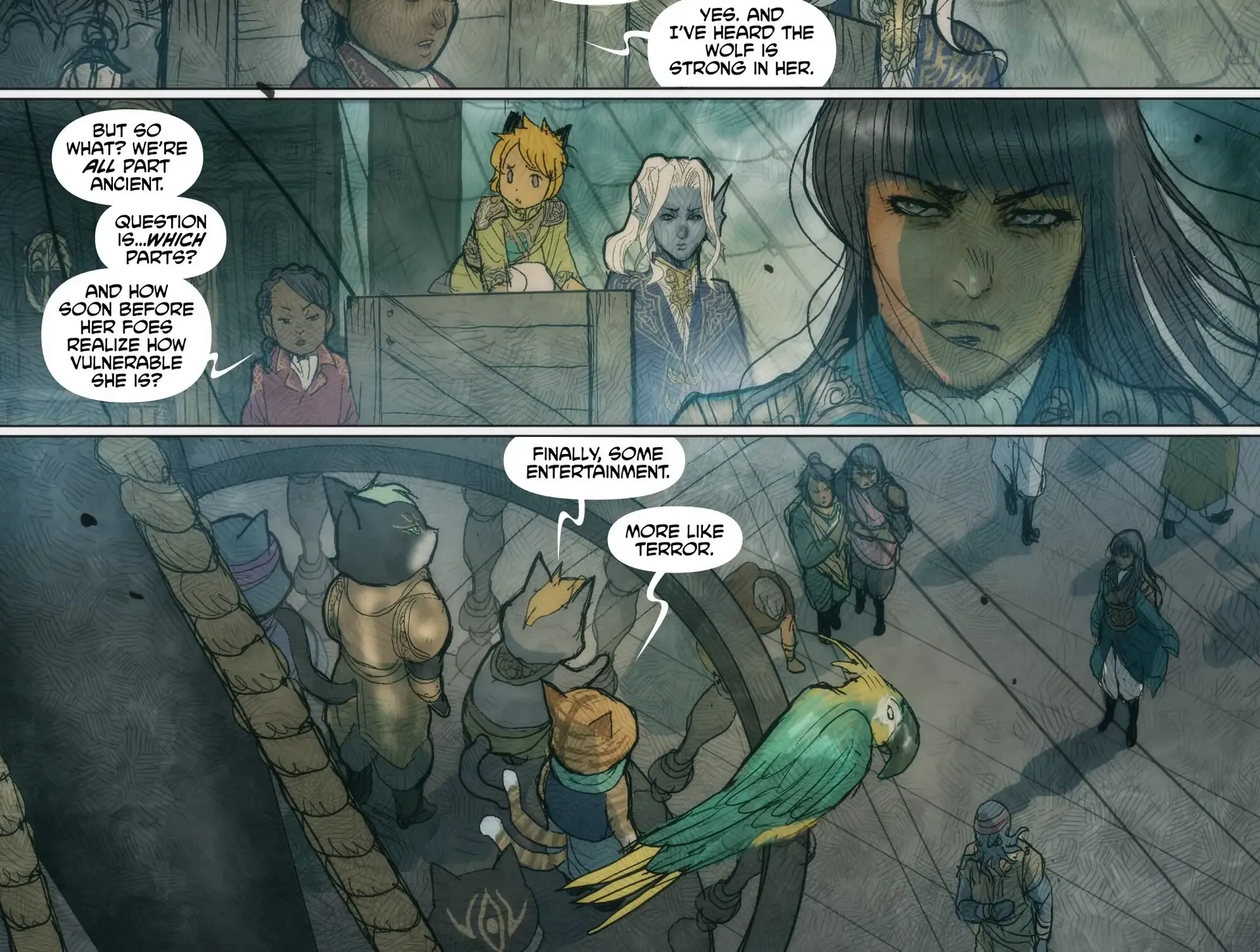 Monstress Chapter 52 page 19 - MangaNato