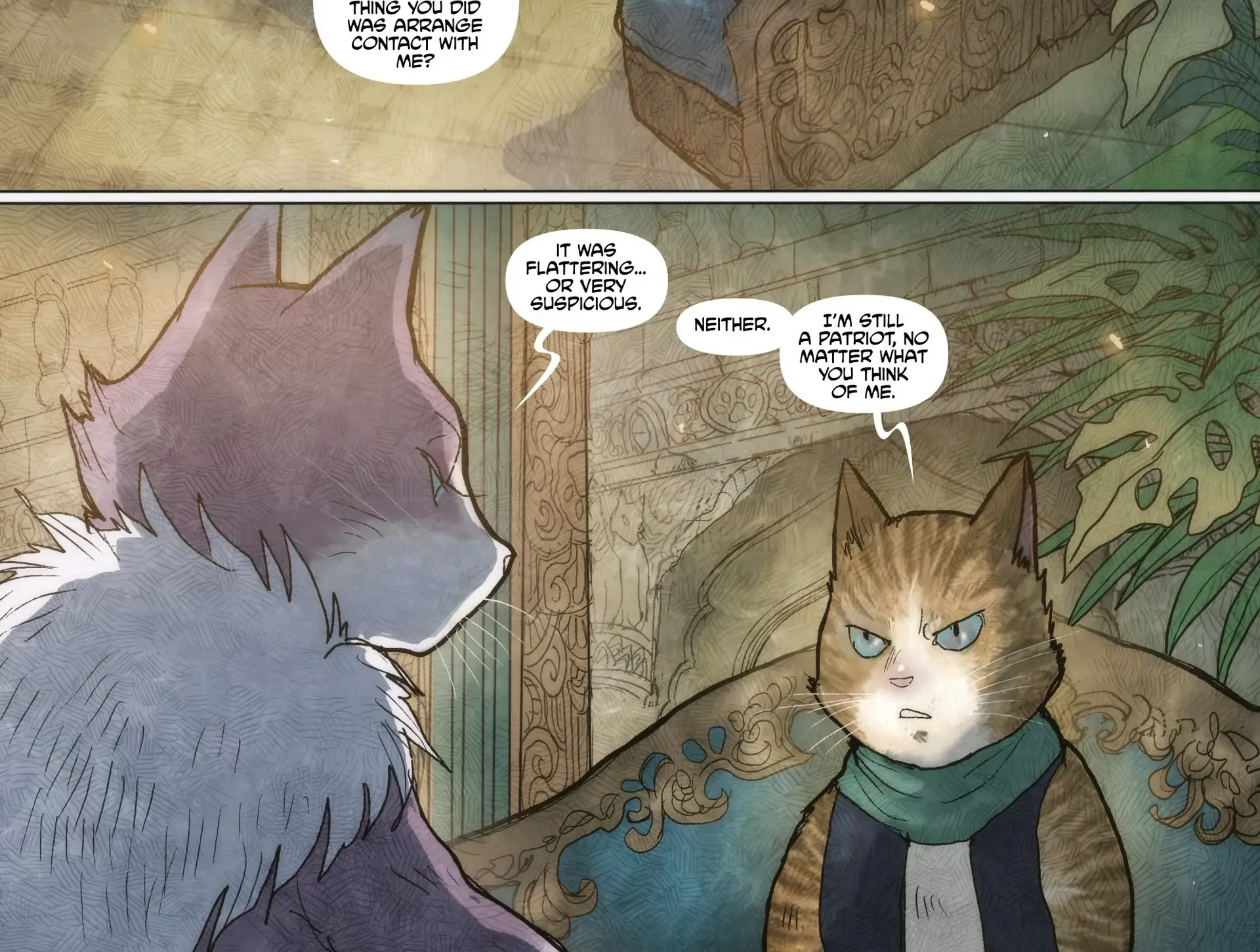 Monstress Chapter 52 page 33 - MangaNato