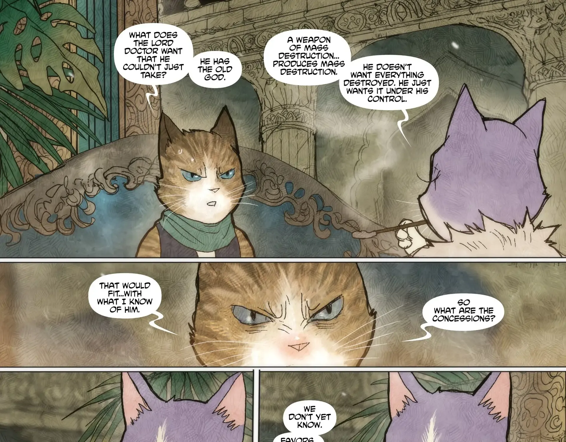 Monstress Chapter 52 page 36 - MangaNato