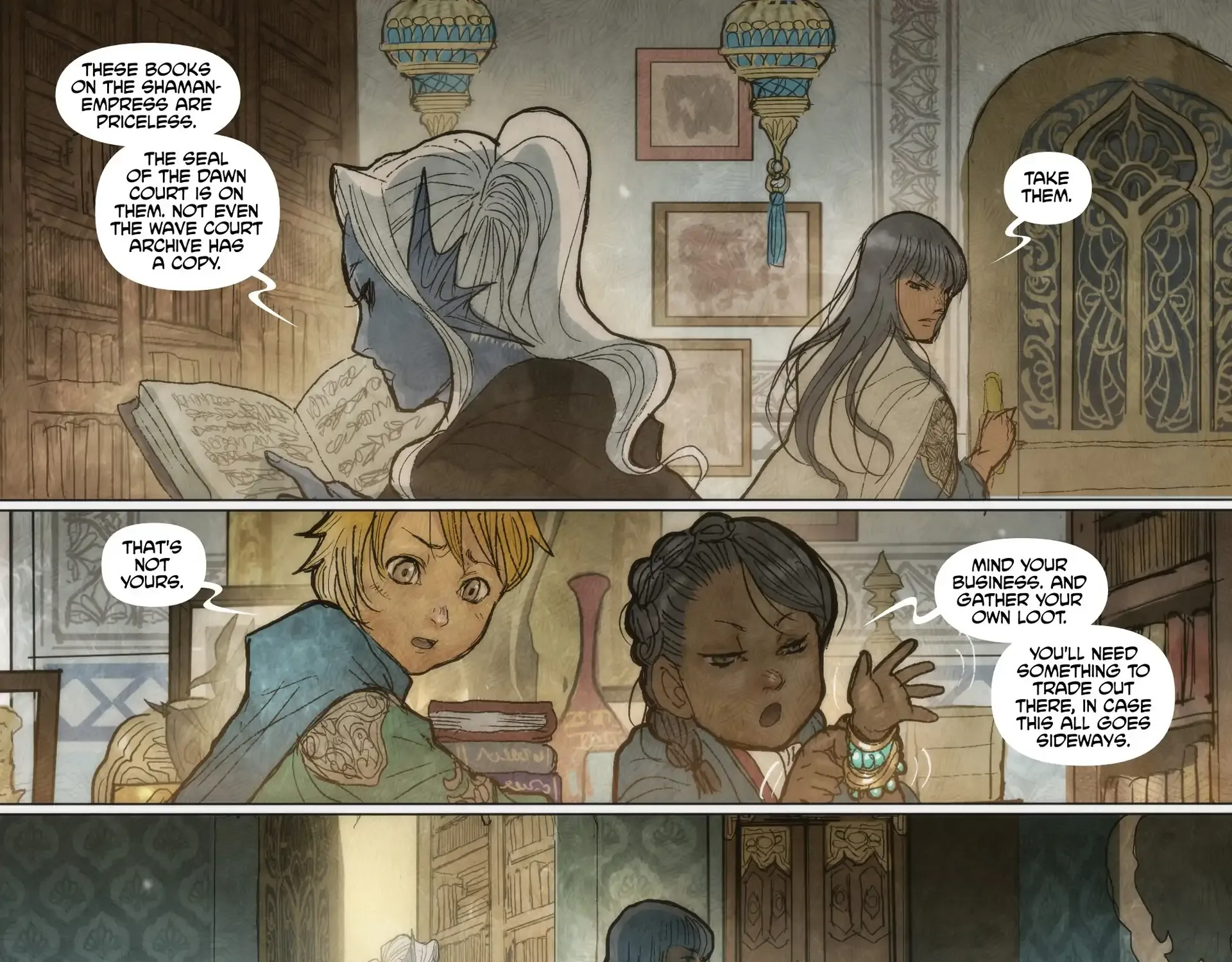 Monstress Chapter 52 page 46 - MangaNato