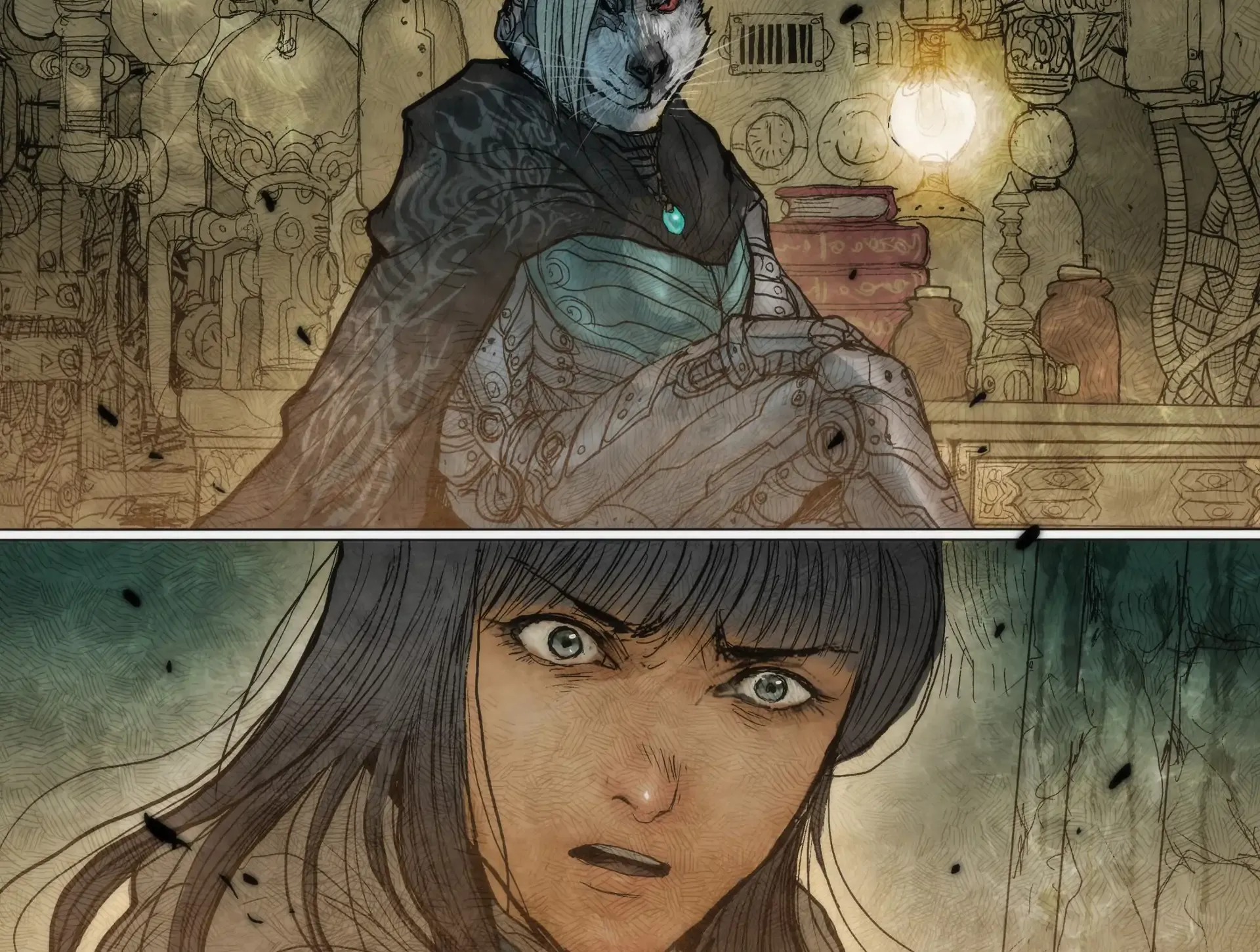 Monstress Chapter 52 page 49 - MangaNato