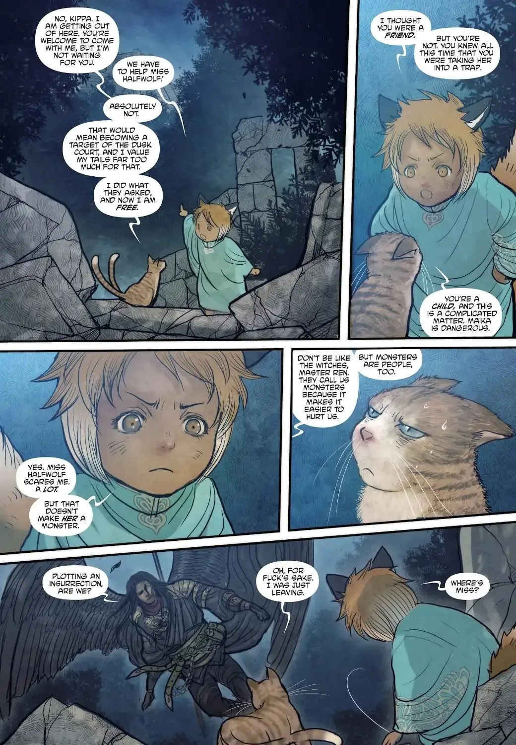 Monstress Chapter 6 page 11 - MangaNato