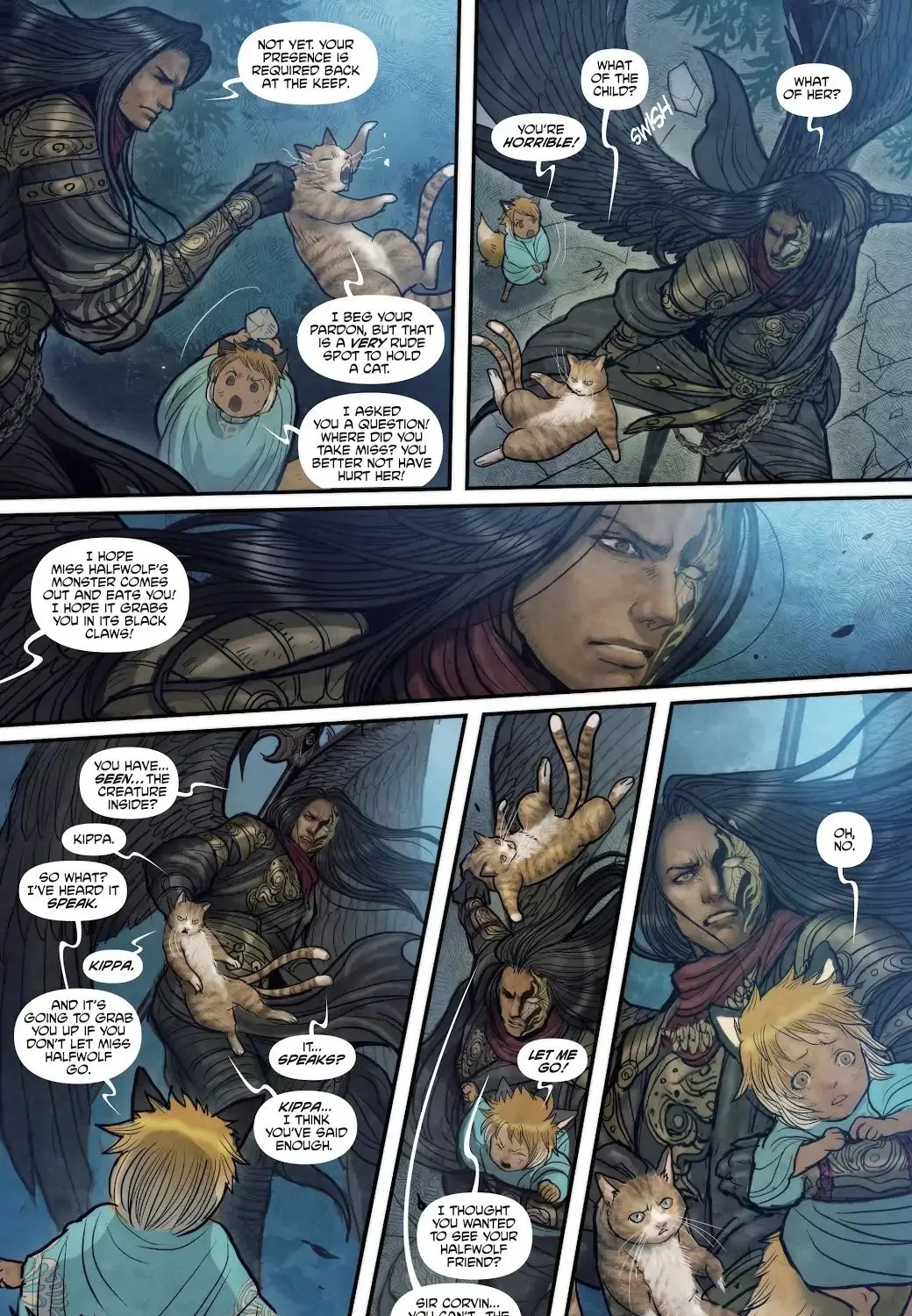 Monstress Chapter 6 page 13 - MangaNato