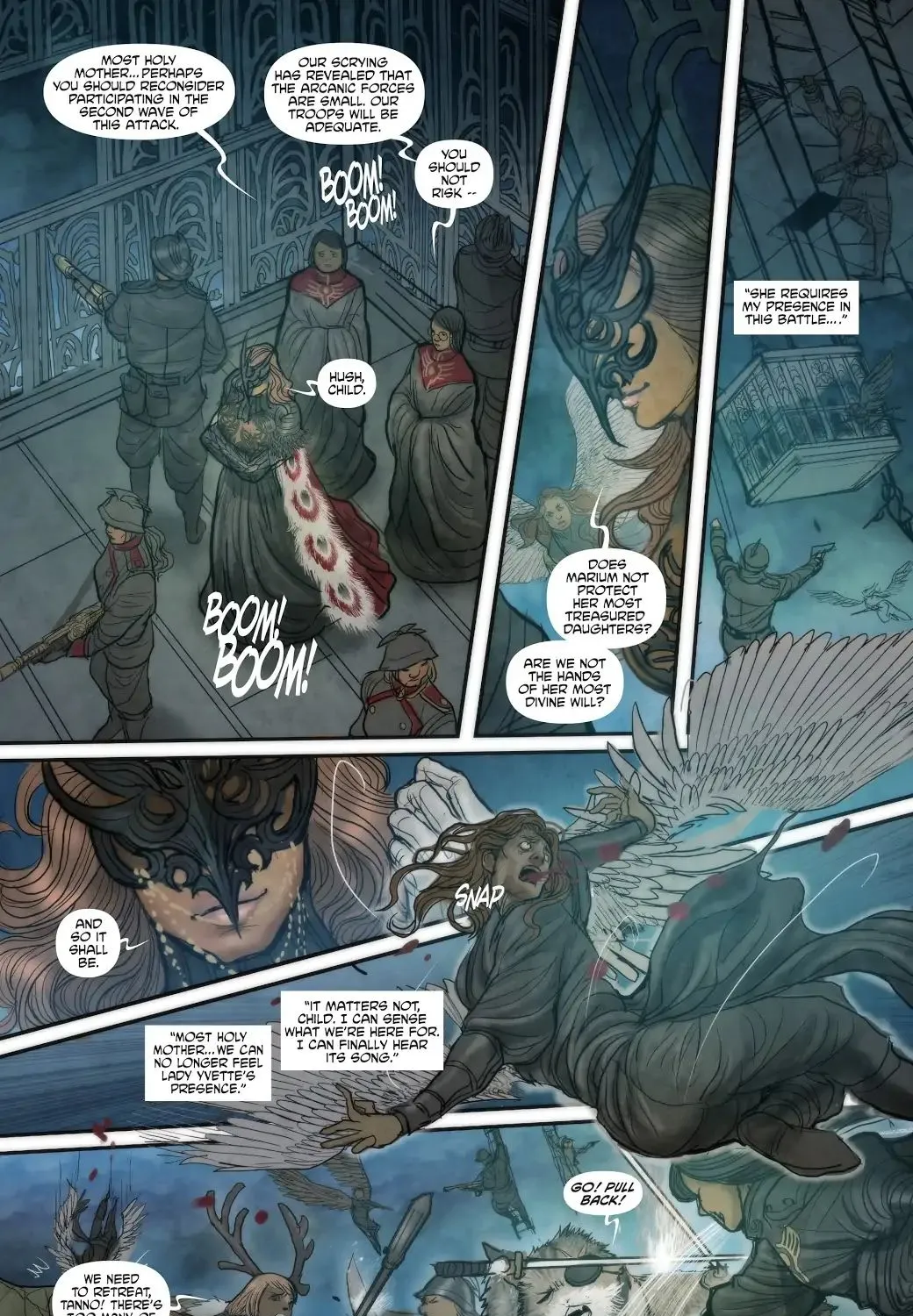 Monstress Chapter 6 page 23 - MangaNato