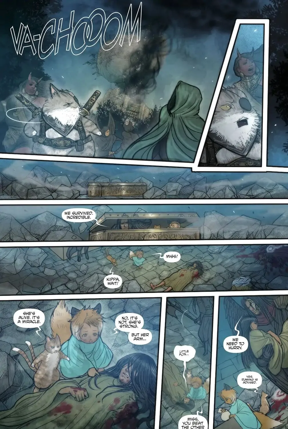 Monstress Chapter 6 page 49 - MangaNato