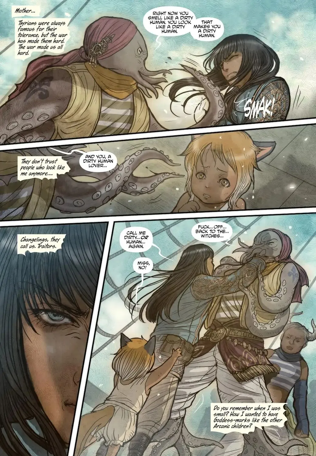 Monstress Chapter 8 page 11 - MangaNato