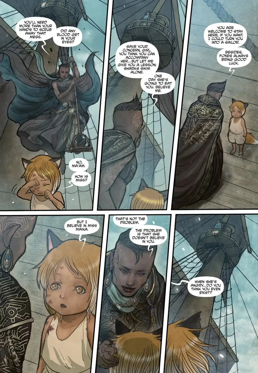 Monstress Chapter 8 page 19 - MangaNato