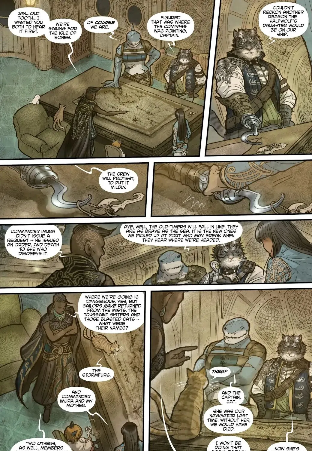 Monstress Chapter 8 page 21 - MangaNato