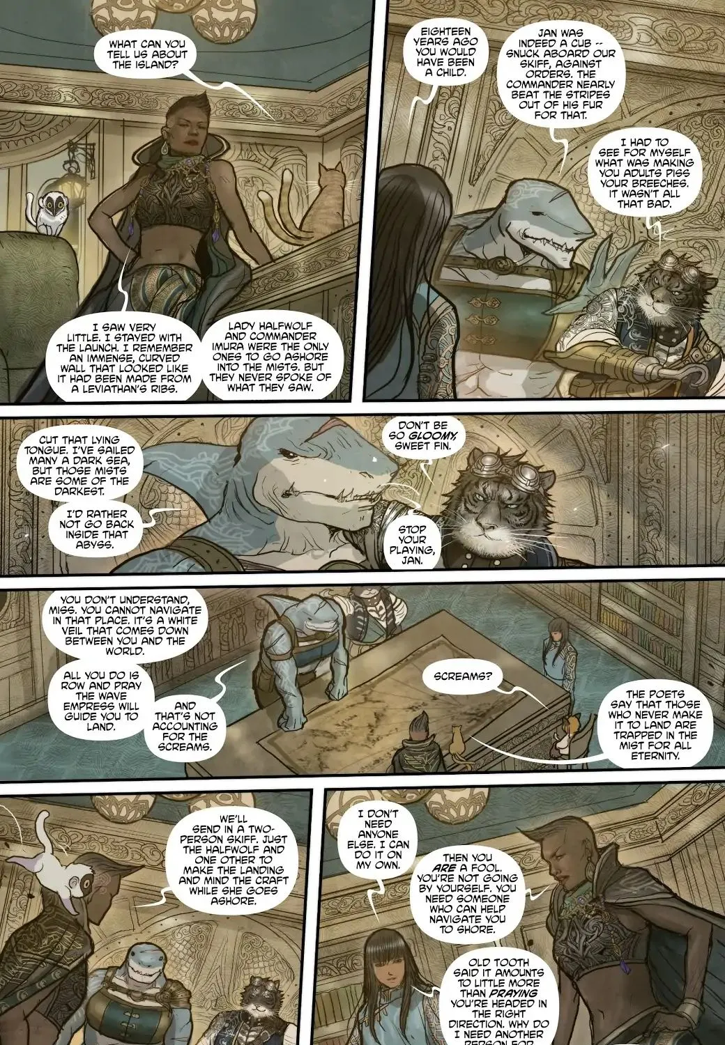 Monstress Chapter 8 page 23 - MangaNato