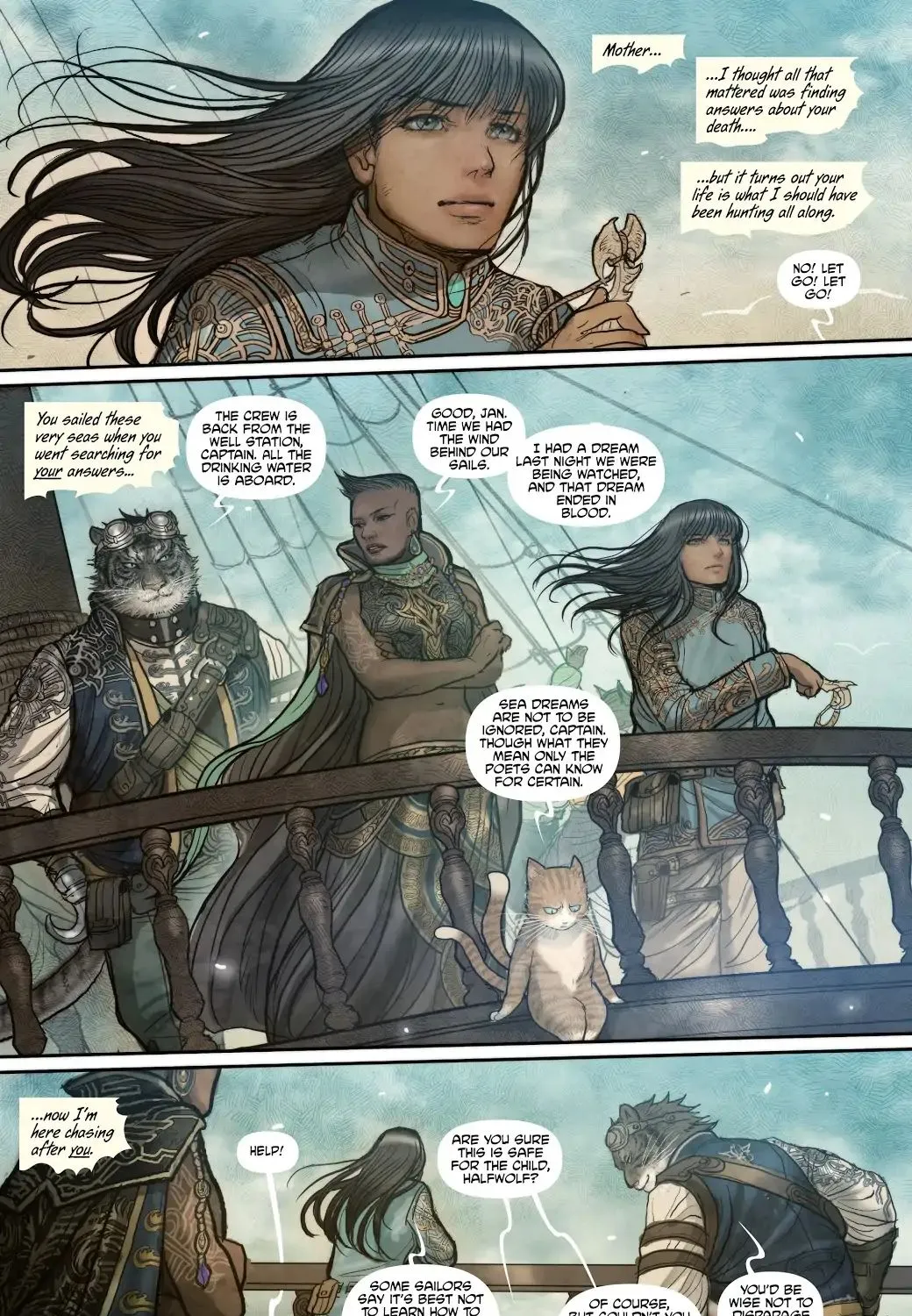 Monstress Chapter 8 page 5 - MangaNato