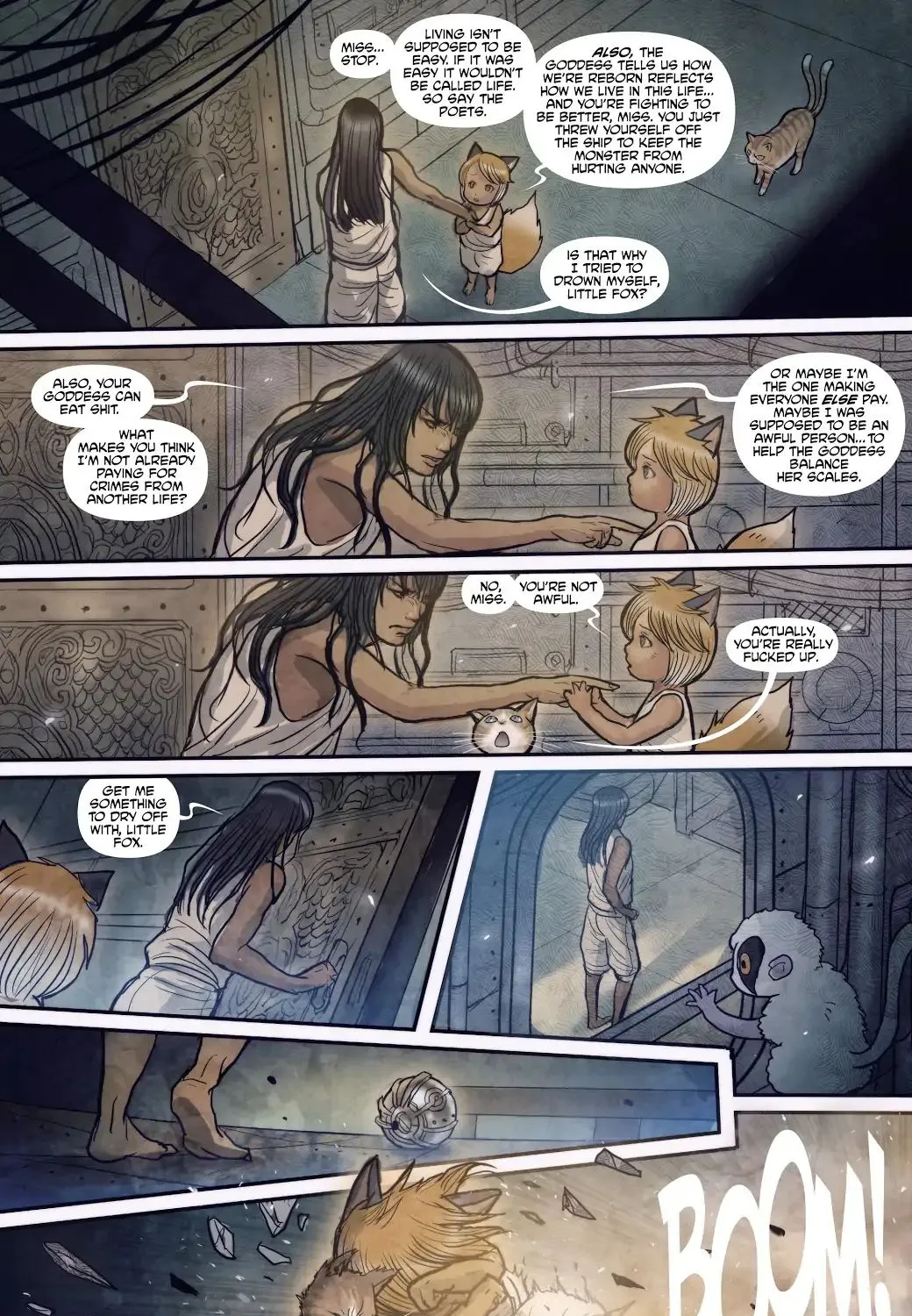 Monstress Chapter 8 page 43 - MangaNato