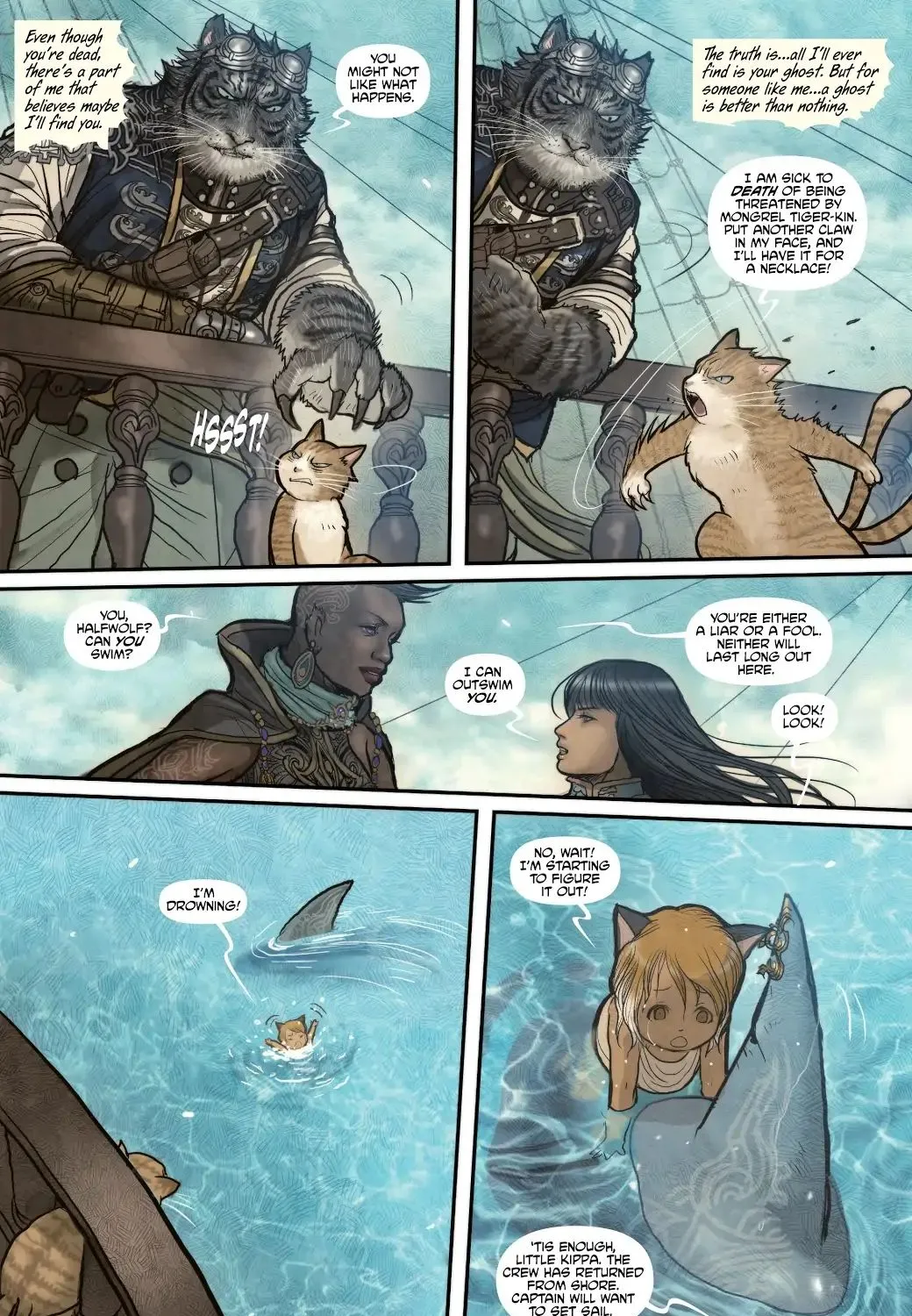 Monstress Chapter 8 page 7 - MangaNato