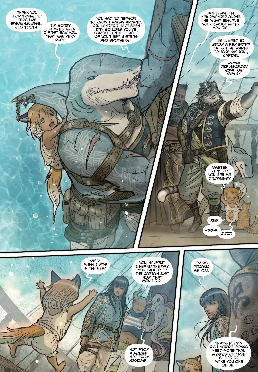 Monstress Chapter 8 page 9 - MangaNato