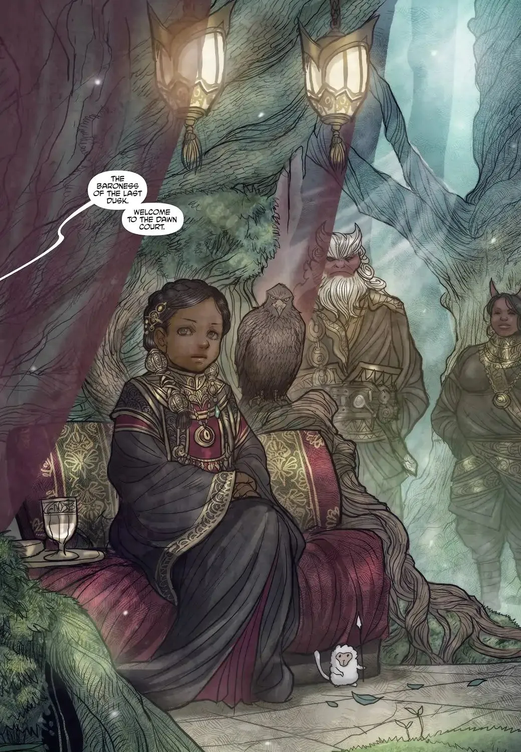 Monstress Chapter 9 page 13 - MangaNato