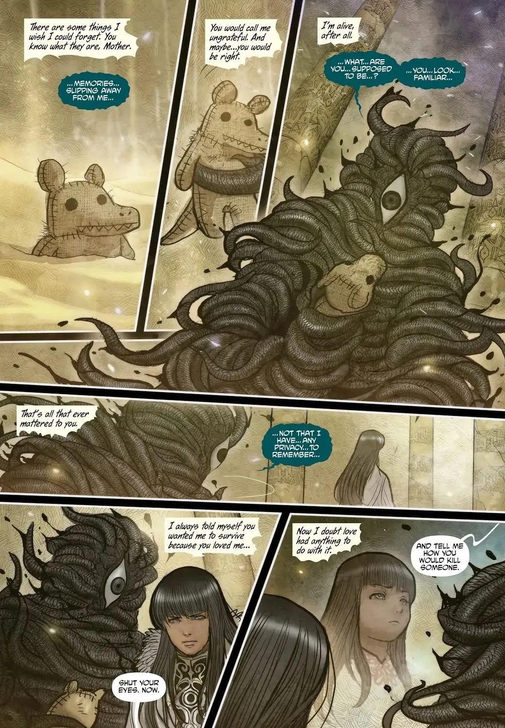 Monstress Chapter 9 page 15 - MangaNato