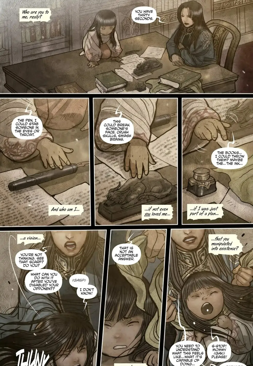 Monstress Chapter 9 page 17 - MangaNato