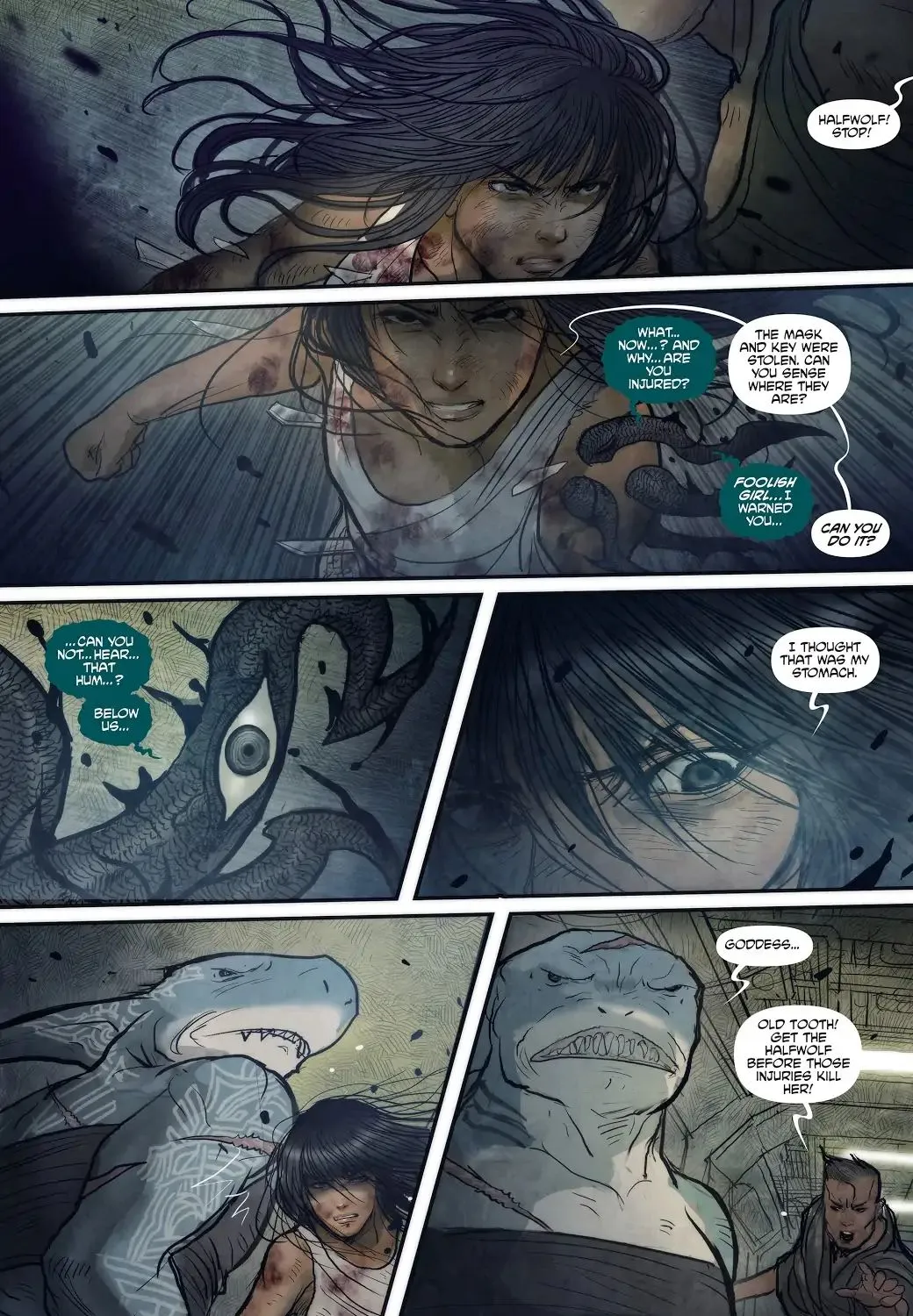 Monstress Chapter 9 page 21 - MangaNato