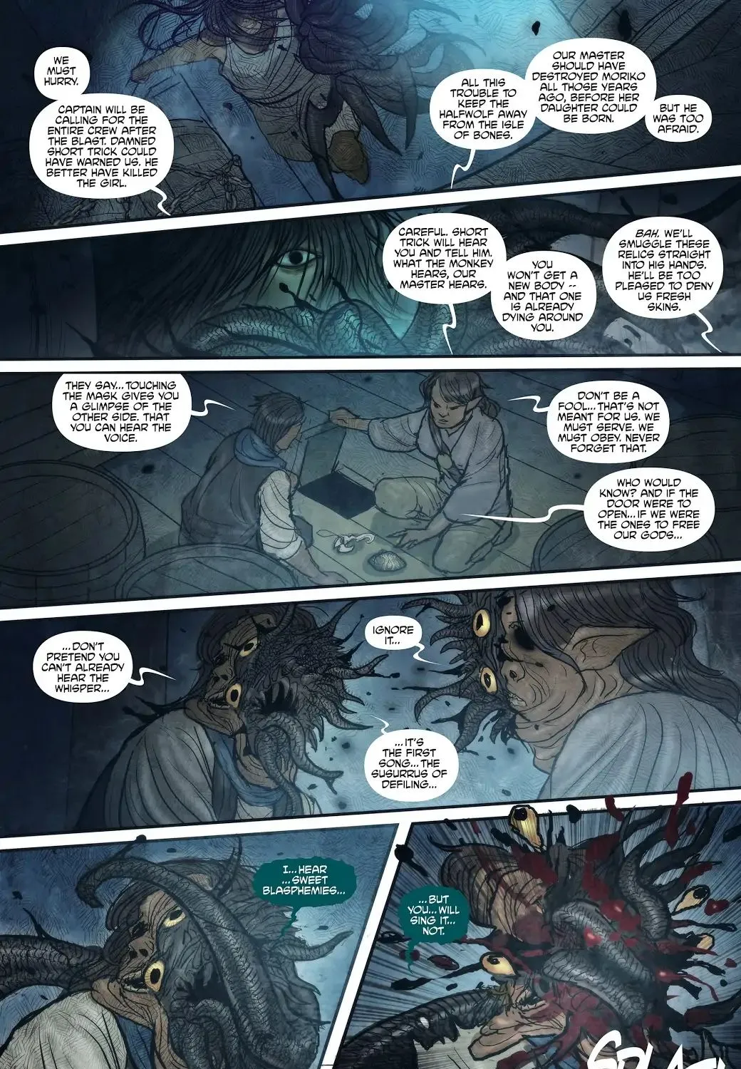 Monstress Chapter 9 page 23 - MangaNato