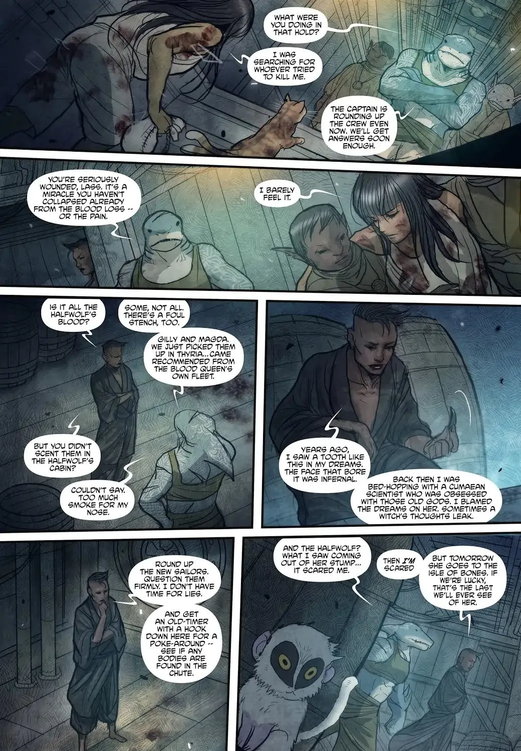 Monstress Chapter 9 page 31 - MangaNato