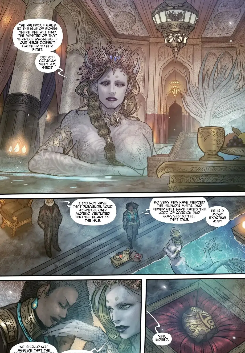 Monstress Chapter 9 page 35 - MangaNato