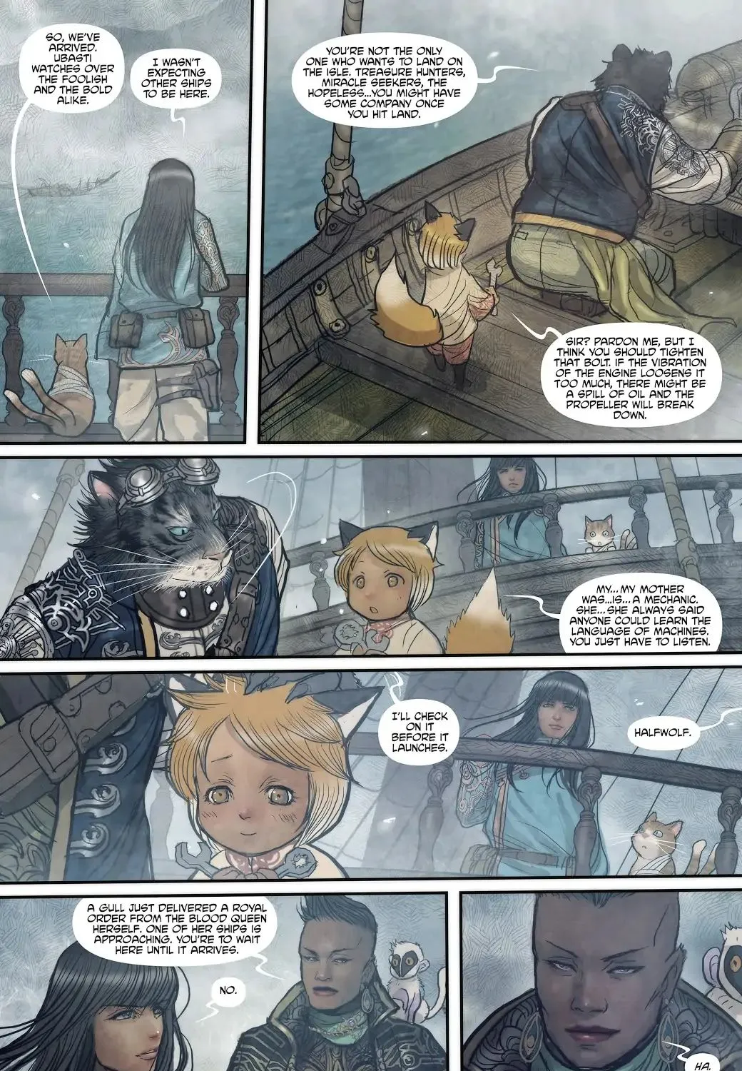 Monstress Chapter 9 page 37 - MangaNato