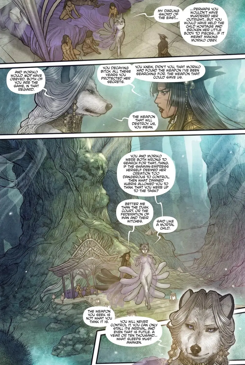 Monstress Chapter 9 page 9 - MangaNato