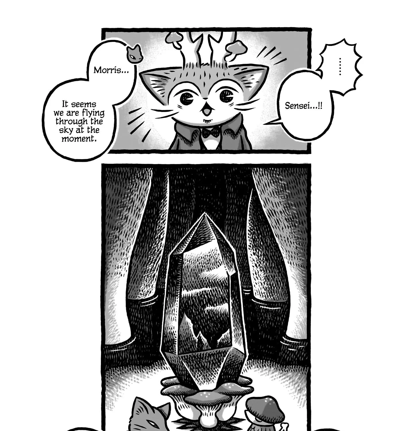 Morris ~Tsuno ga Haeta Neko no Bouken~ Chapter 15 page 9 - MangaKakalot