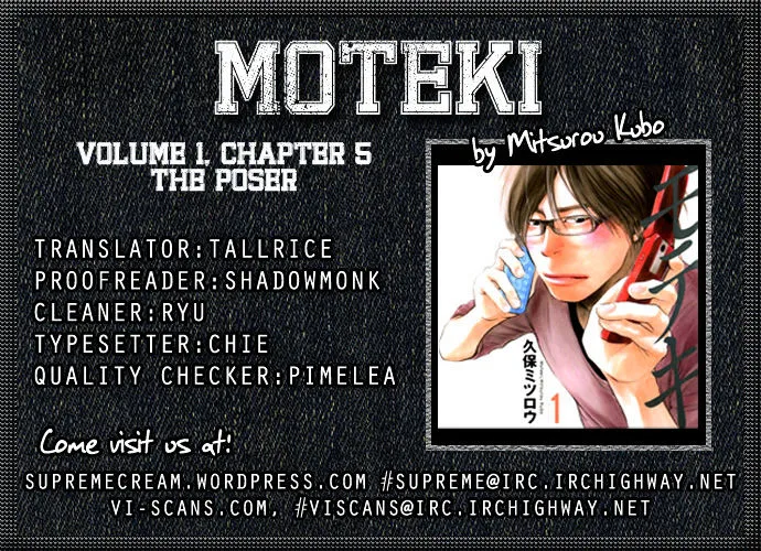 Moteki Chapter 5 page 1 - MangaNato