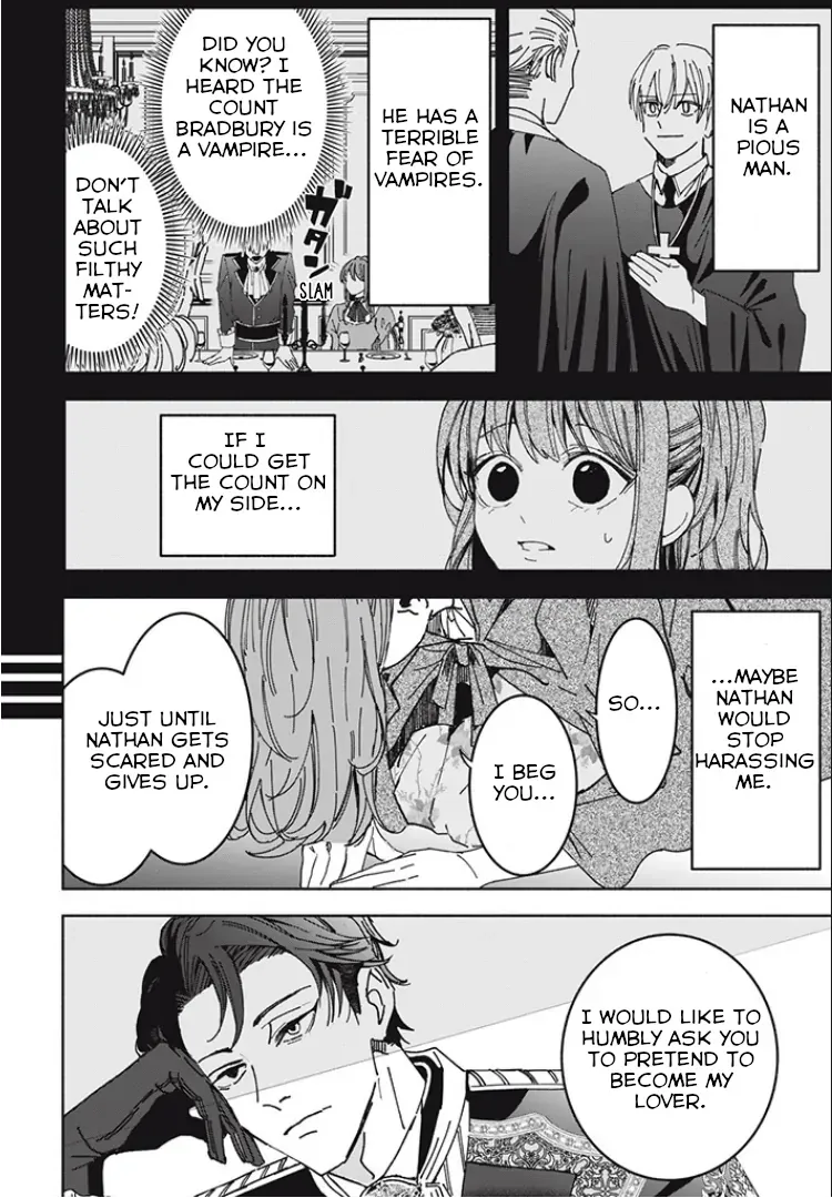 Moto Konyakusha kara Nigeru tame Kyūketsu Hakushaku ni Koibito no Furi wo Onegai Shitara, Naze ka Dekiai Mōdo ni Narimashita Chapter 1 page 36 - Mangabat