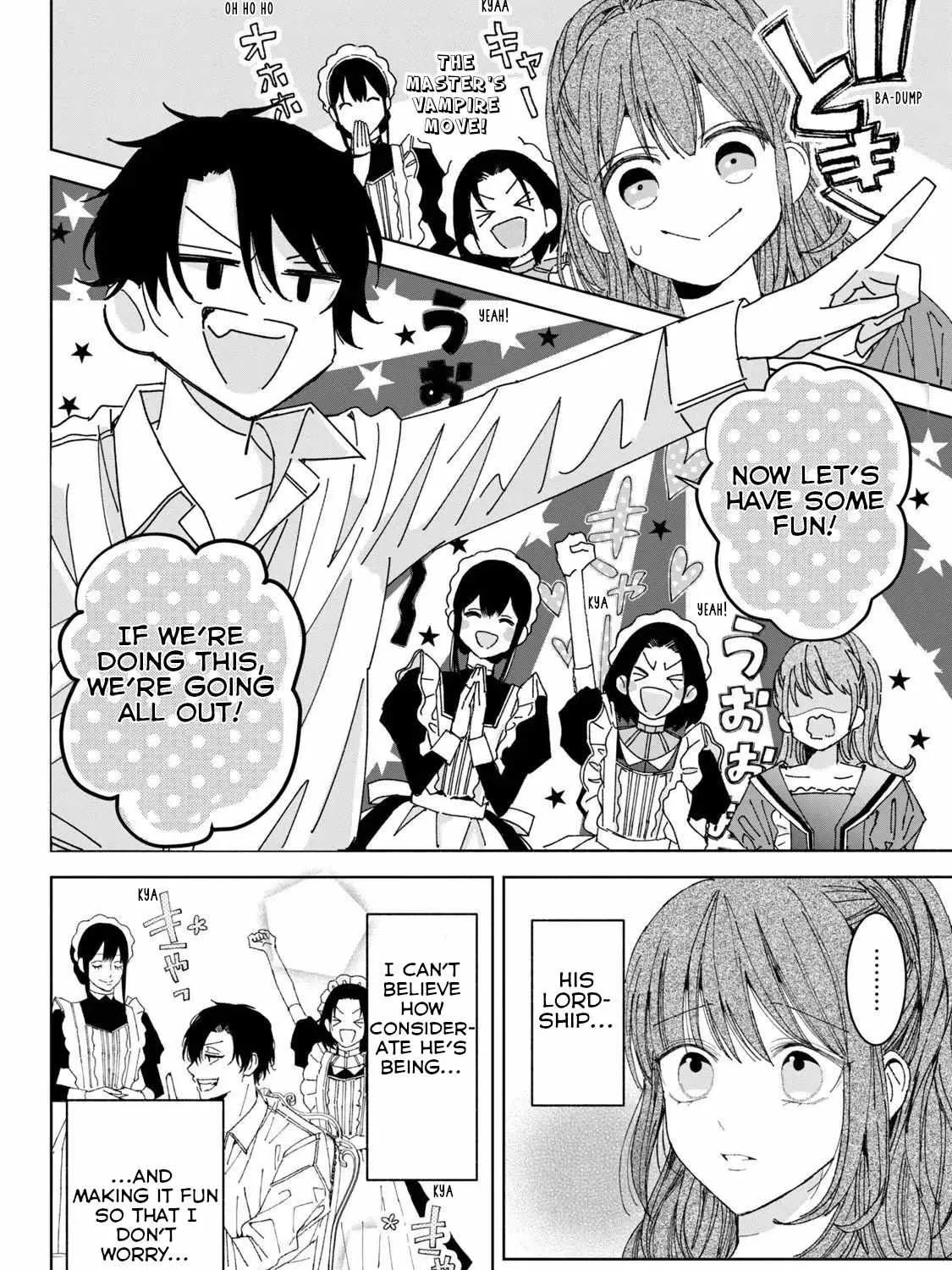 Moto Konyakusha kara Nigeru tame Kyūketsu Hakushaku ni Koibito no Furi wo Onegai Shitara, Naze ka Dekiai Mōdo ni Narimashita Chapter 2 page 53 - Mangabat