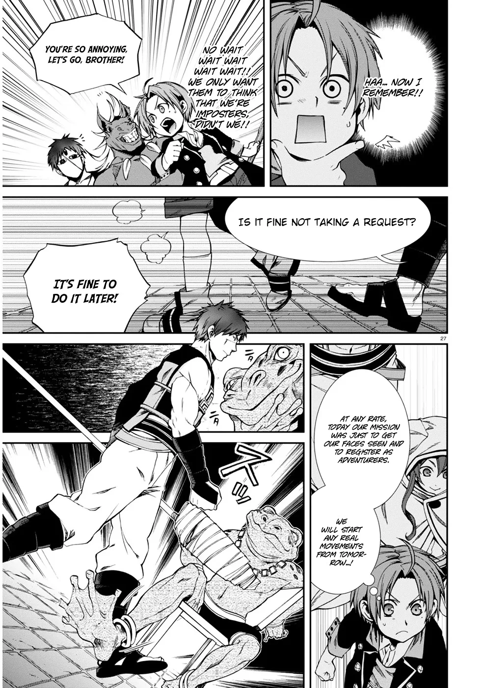 Mushoku Tensei - Isekai Ittara Honki Dasu - Page 27