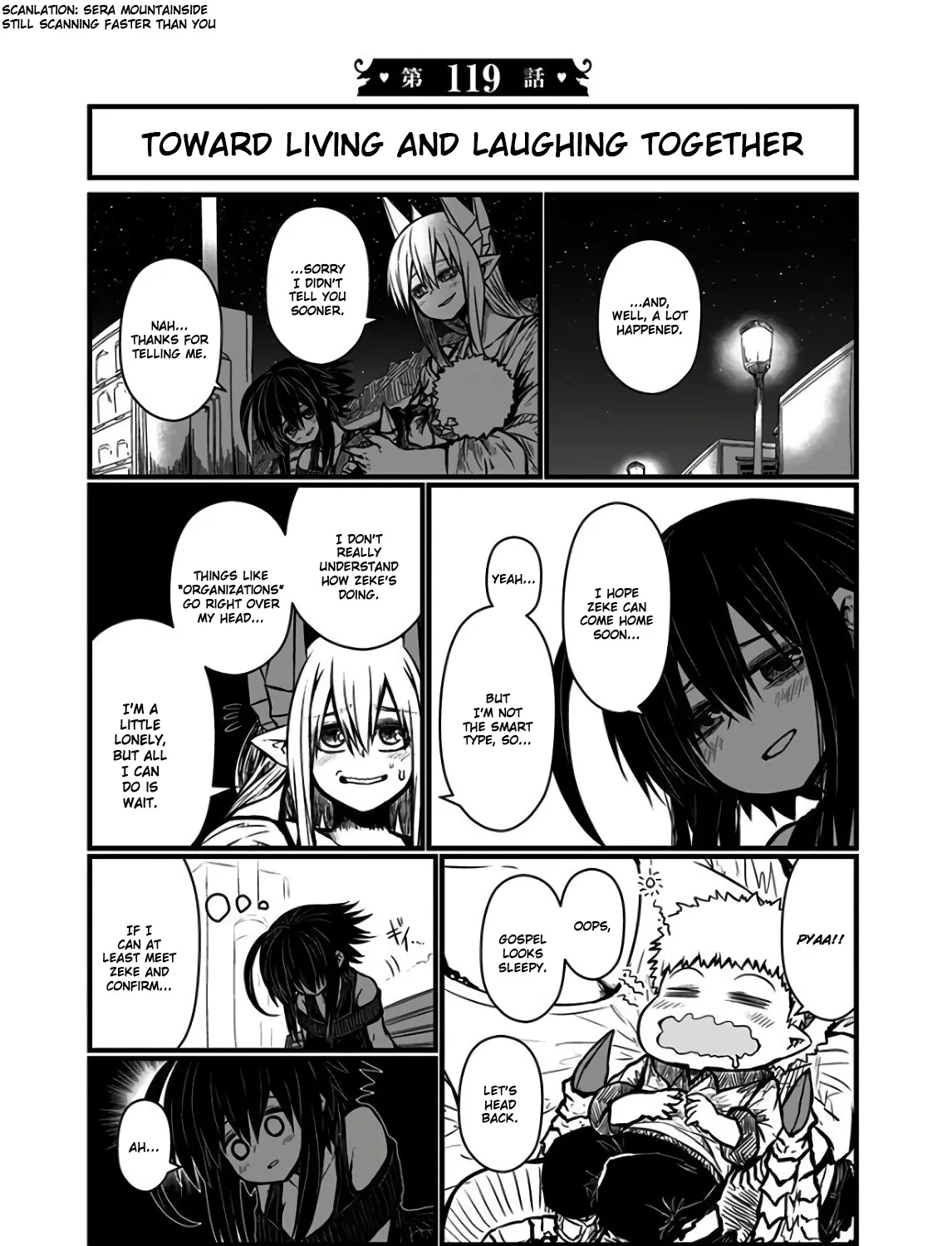 Musuko ga Kawaikute Shikataganai Mazoku no Hahaoya Chapter 119 page 1 - MangaKakalot